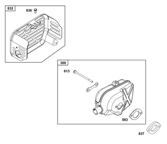 Part Location Diagram of 596410 Briggs and Stratton Screw